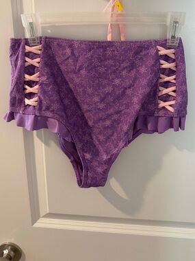 Disney Tangled High Waisted Bikini Bottoms